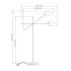 Z-LIte Bellamy Matte Black One-Light Floor Lamp With Matte Black Gold Steel Shade 10 Z-LIte Bellamy Matte Black One-Light Floor Lamp With Matte Black Gold Steel Shade -Furniture Shop 1887 1942FL MB 2