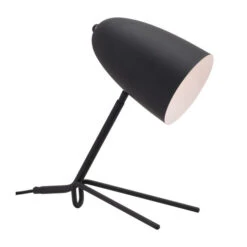Jamison Matte Black One-Light Desk Lamp