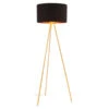 Mariel Black And Gold One-Light Floor Lamp 2 Mariel Black And Gold One-Light Floor Lamp -Furniture Shop 222 56132