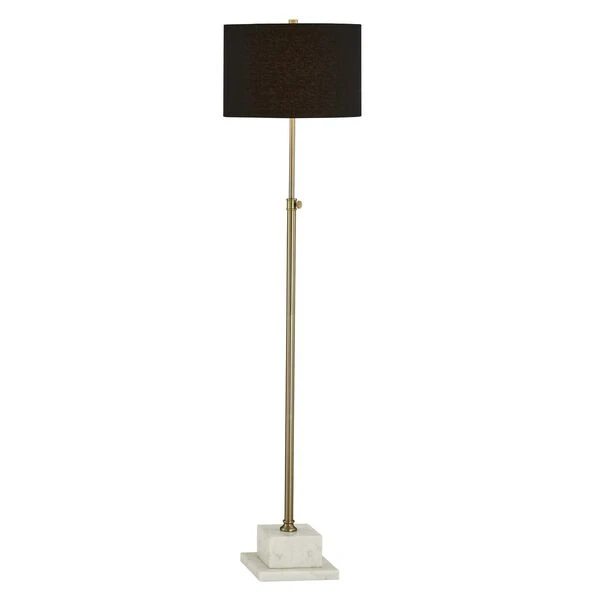 Miranda Gold One-Light Floor Lamp 3 Miranda Gold One-Light Floor Lamp