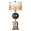 Partridge Black And Antique White One-Light Table Lamp -Furniture Shop 251FIRST 781360323953
