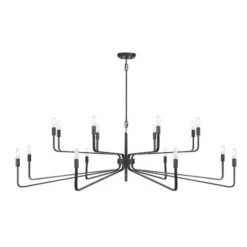 Artemis Forged Iron 16-Light Chandelier
