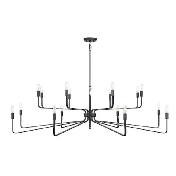 Artemis Forged Iron 16-Light Chandelier 3 Artemis Forged Iron 16-Light Chandelier