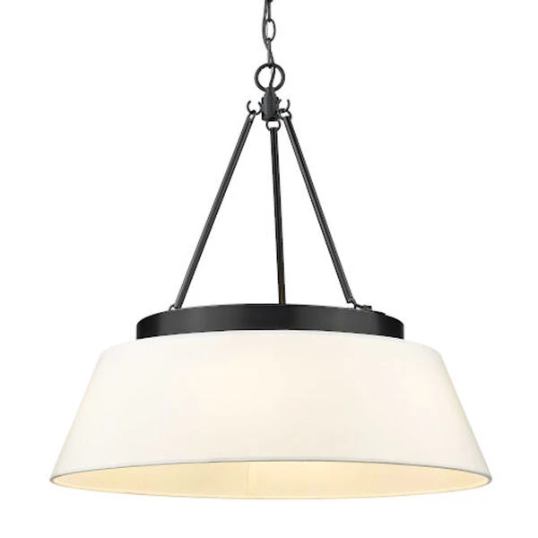 Lyndale Matte Black Six-Light Chandelier 3 Lyndale Matte Black Six-Light Chandelier