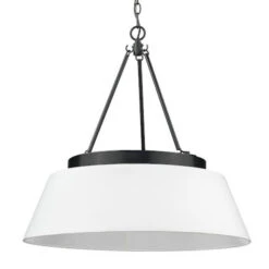 Lyndale Matte Black Six-Light Chandelier 11 Lyndale Matte Black Six-Light Chandelier -Furniture Shop 251FIRST 781360387016 2