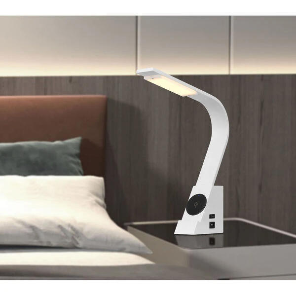 Convolution White LED Desk Lamp 4 Convolution White LED Desk Lamp - Image 2