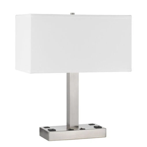 Colmar Brushed Steel Two-Light Desk Lamp 8 Colmar Brushed Steel Two-Light Desk Lamp -Furniture Shop 305 LA 8036DK
