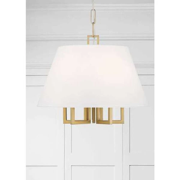 Libby Langdon Westwood Vibrant Gold Five-Light Chandelier 4 Libby Langdon Westwood Vibrant Gold Five-Light Chandelier - Image 2