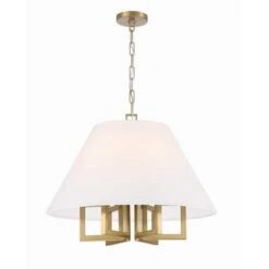 Libby Langdon Westwood Vibrant Gold Six-Light Chandelier -Furniture Shop 345 2256 VG 3