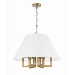 Libby Langdon Westwood Vibrant Gold Six-Light Chandelier -Furniture Shop 345 2256 VG 4
