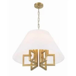 Libby Langdon Westwood Vibrant Gold Six-Light Chandelier -Furniture Shop 345 2256 VG 5