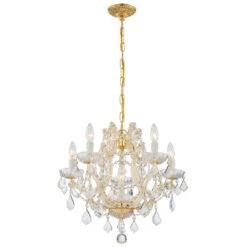 Traditional Crystal Maria Theresa Chandelier With Swarovski Strass Crystal -Furniture Shop 345 4405 GD CL S RF200311 1