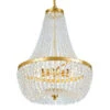 Rylee Antique Gold Six Light Chandelier With Hand Cut Faceted Crystal Beads 2 Rylee Antique Gold Six Light Chandelier With Hand Cut Faceted Crystal Beads -Furniture Shop 345 608 GA RF200311