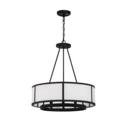 Bryant Black Forged Six-Light Chandelier -Furniture Shop 345 BRY 8006 BF 3