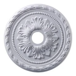 Corinthian White 22-Inch Ceiling Medallion