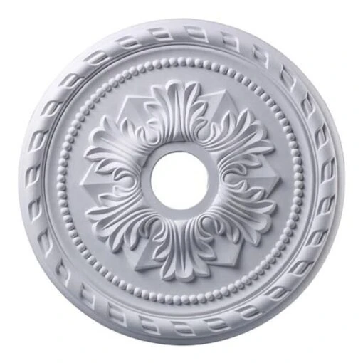 Corinthian White 22-Inch Ceiling Medallion -Furniture Shop 411M1005WH