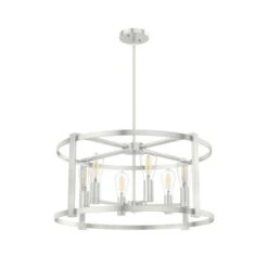 Front Page 20 Astwood Brushed Nickel Six-Light Chandelier