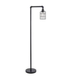 Leavenworth Bronze One-Light Floor Lamp