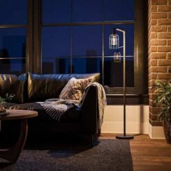 Leavenworth Bronze One-Light Floor Lamp 10 Leavenworth Bronze One-Light Floor Lamp -Furniture Shop 518 33283BRZG 2