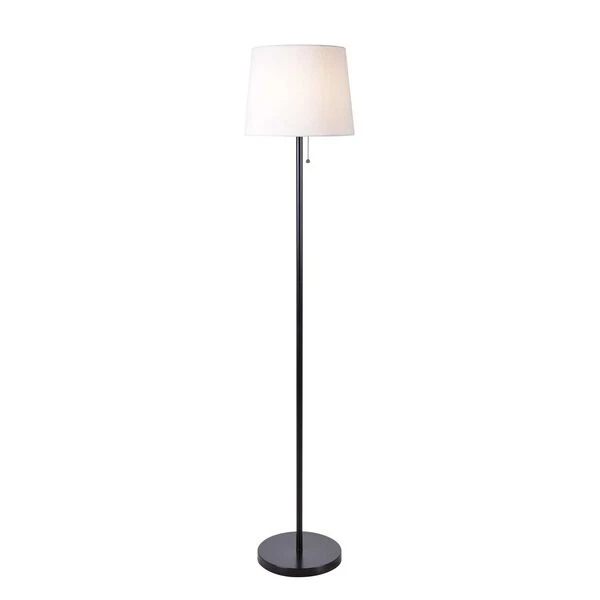 Chase Black And White One-Light Floor Lamp 3 Chase Black And White One-Light Floor Lamp