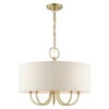 Livex Lighting Blossom Antique Brass Five-Light Chandelier 1 Livex Lighting Blossom Antique Brass Five-Light Chandelier -Furniture Shop 565 49805 01