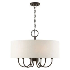 Livex Lighting Blossom English Bronze Seven-Light Chandelier -Furniture Shop 565 49806 92 2