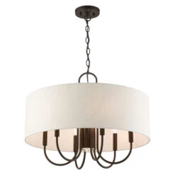 Livex Lighting Blossom English Bronze Seven-Light Chandelier -Furniture Shop 565 49806 92 4