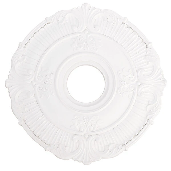 Livex Lighting Buckingham White 18-Inch Ceiling Medallion 3 Livex Lighting Buckingham White 18-Inch Ceiling Medallion