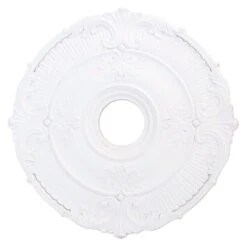 Livex Lighting Buckingham White 22-Inch Ceiling Medallion