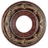 Livex Lighting Verona Bronze With Aged Gold Leaf Accents 12-Inch Ceiling Medallion -Furniture Shop 565820463 055