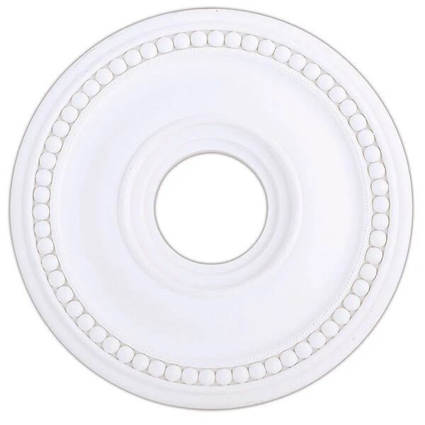 Livex Lighting Wingate White 16-Inch Ceiling Medallion 3 Livex Lighting Wingate White 16-Inch Ceiling Medallion