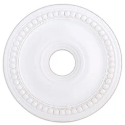 Livex Lighting Wingate White 20-Inch Ceiling Medallion