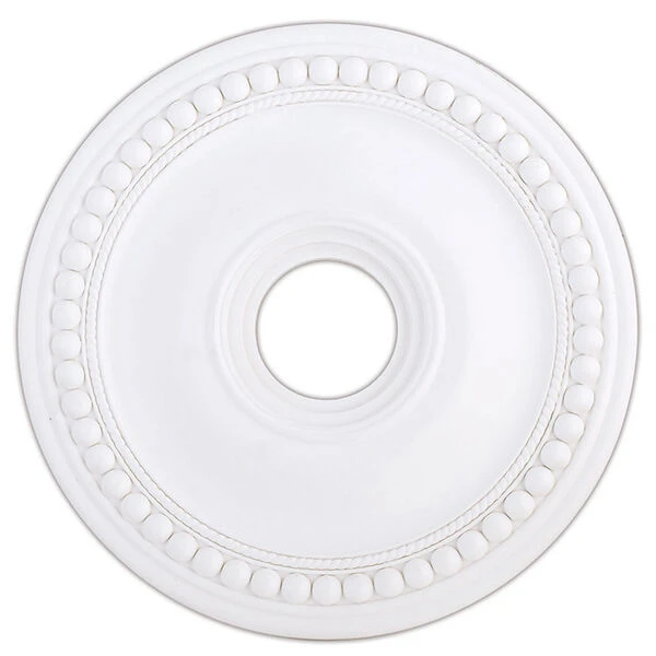 Livex Lighting Wingate White 20-Inch Ceiling Medallion 3 Livex Lighting Wingate White 20-Inch Ceiling Medallion
