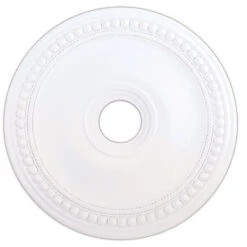 Livex Lighting Wingate White 24-Inch Ceiling Medallion