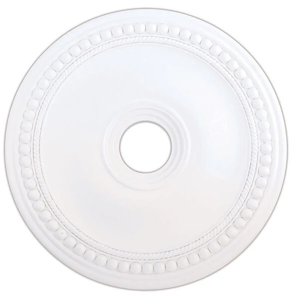 Livex Lighting Wingate White 24-Inch Ceiling Medallion 3 Livex Lighting Wingate White 24-Inch Ceiling Medallion