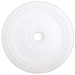 Livex Lighting Wingate White 36-Inch Ceiling Medallion