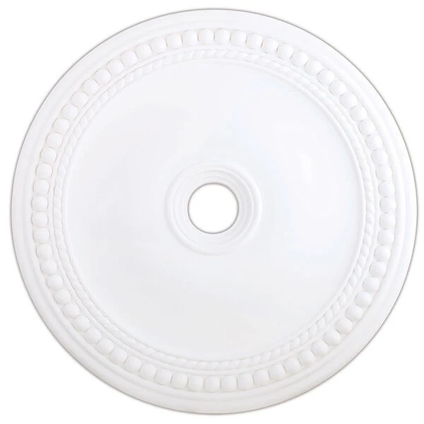 Livex Lighting Wingate White 36-Inch Ceiling Medallion 3 Livex Lighting Wingate White 36-Inch Ceiling Medallion