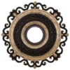 Napoli Sterling Walnut Ceiling Medallion -Furniture Shop 576CM7022 STW