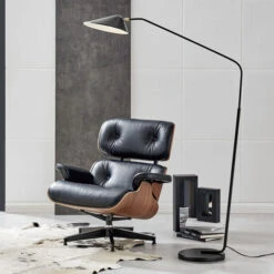 Jerome Black One-Light Floor Lamp -Furniture Shop 581 LS 83627 2