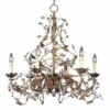 Elegante Crystal Six-Light Chandelier -Furniture Shop 6252851EG