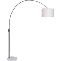 Cassell Brushed Nickel One-Light Floor Lamp