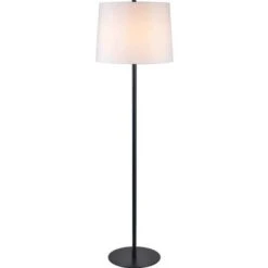 Nevin Matte Black One-Light Floor Lamp 8 Nevin Matte Black One-Light Floor Lamp -Furniture Shop 698 LPF3139 3