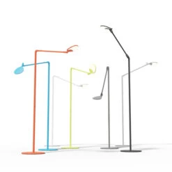 Splitty Matte White LED Floor Lamp -Furniture Shop 768 SPY W MWT USB FLR 5
