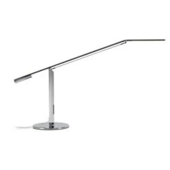 Equo Chrome LED Desk Lamp With Warm Light