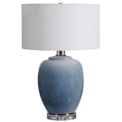 Blue Waters Cobalt And Aqua One-Light Table Lamp 11 Blue Waters Cobalt And Aqua One-Light Table Lamp -Furniture Shop 796 28435 1 3