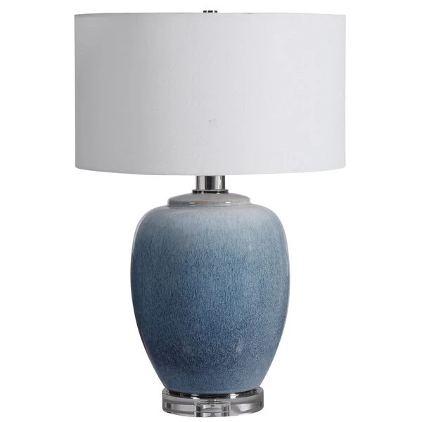 Blue Waters Cobalt And Aqua One-Light Table Lamp 6 Blue Waters Cobalt And Aqua One-Light Table Lamp - Image 4