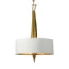 Obeliska Gold Three-Light Chandelier 2 Obeliska Gold Three-Light Chandelier -Furniture Shop 79621264