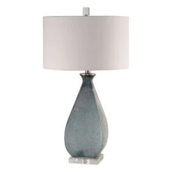 Atlantica Ocean Blue One-Light Table Lamp -Furniture Shop 79627823 2