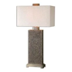 Newton Coffee Bronze Table Lamp