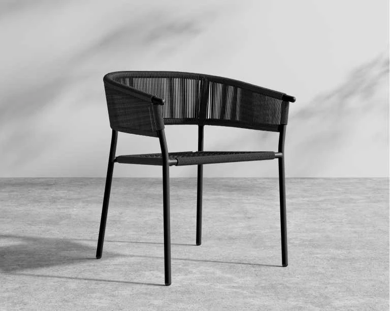 Afton Outdoor Dining Chair 4 Afton Outdoor Dining Chair - Image 2